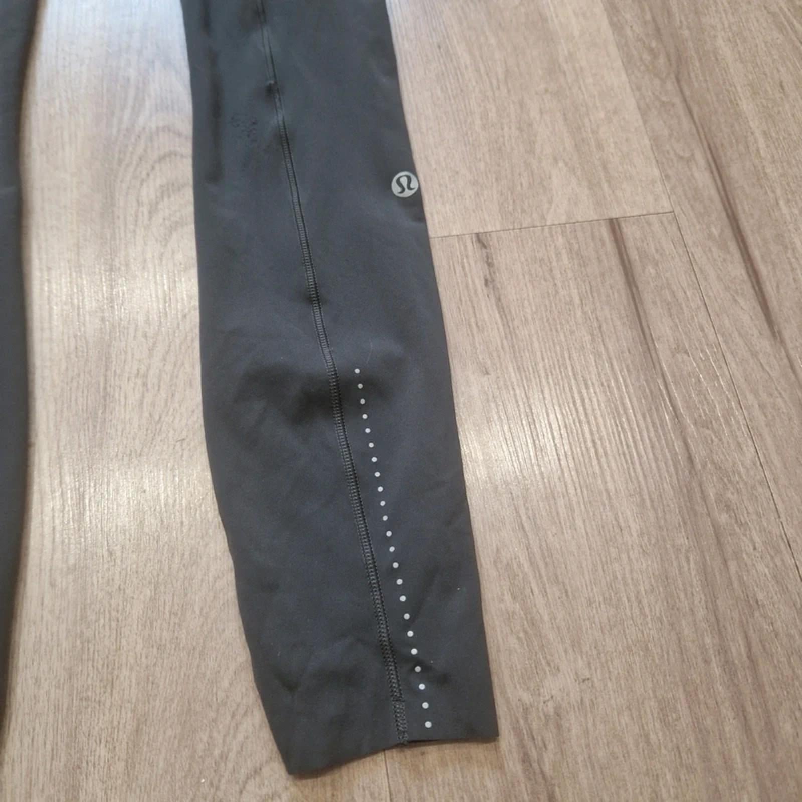 Lululemon Leggings UK 4 US 0 Womens Dark Grey Activewear (Small Mark)