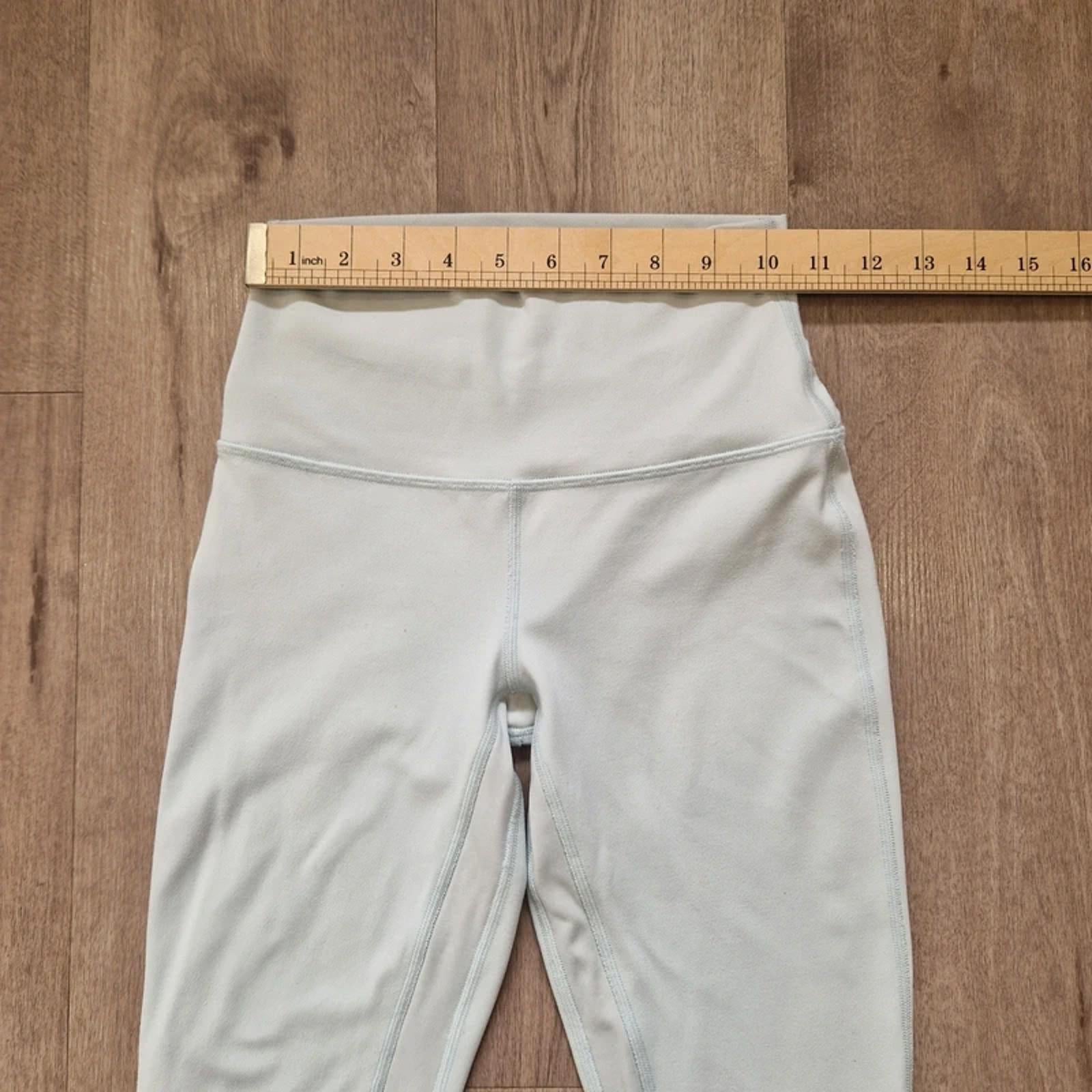 Lululemon Leggings UK 8 US 4 Womens Mint Green