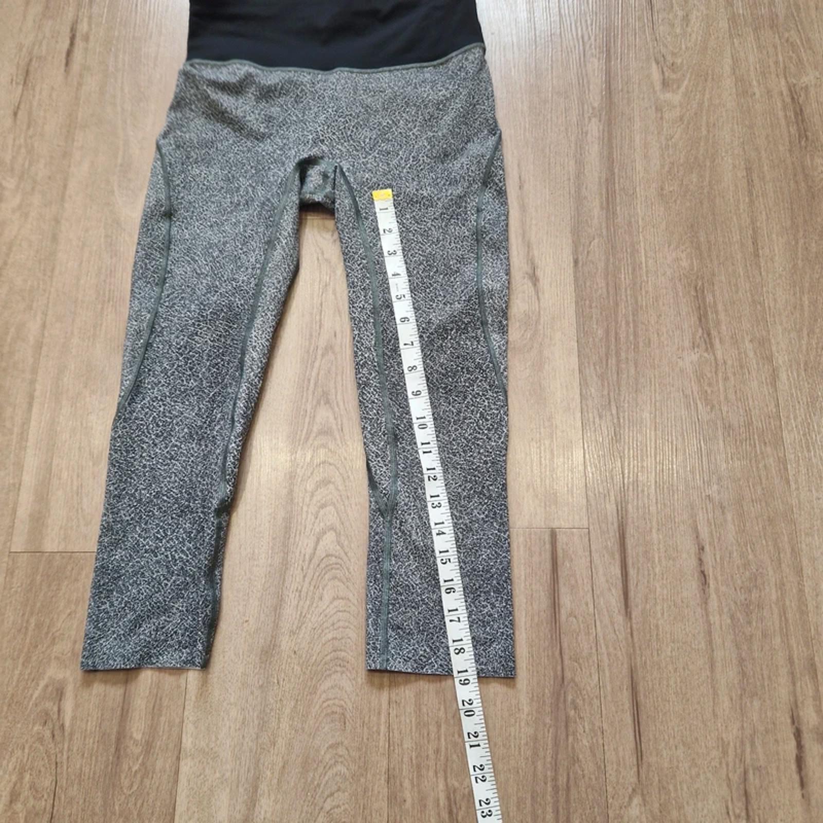 Lululemon Leggings UK 10 US 6 Womens Grey Activewear Yoga Gym