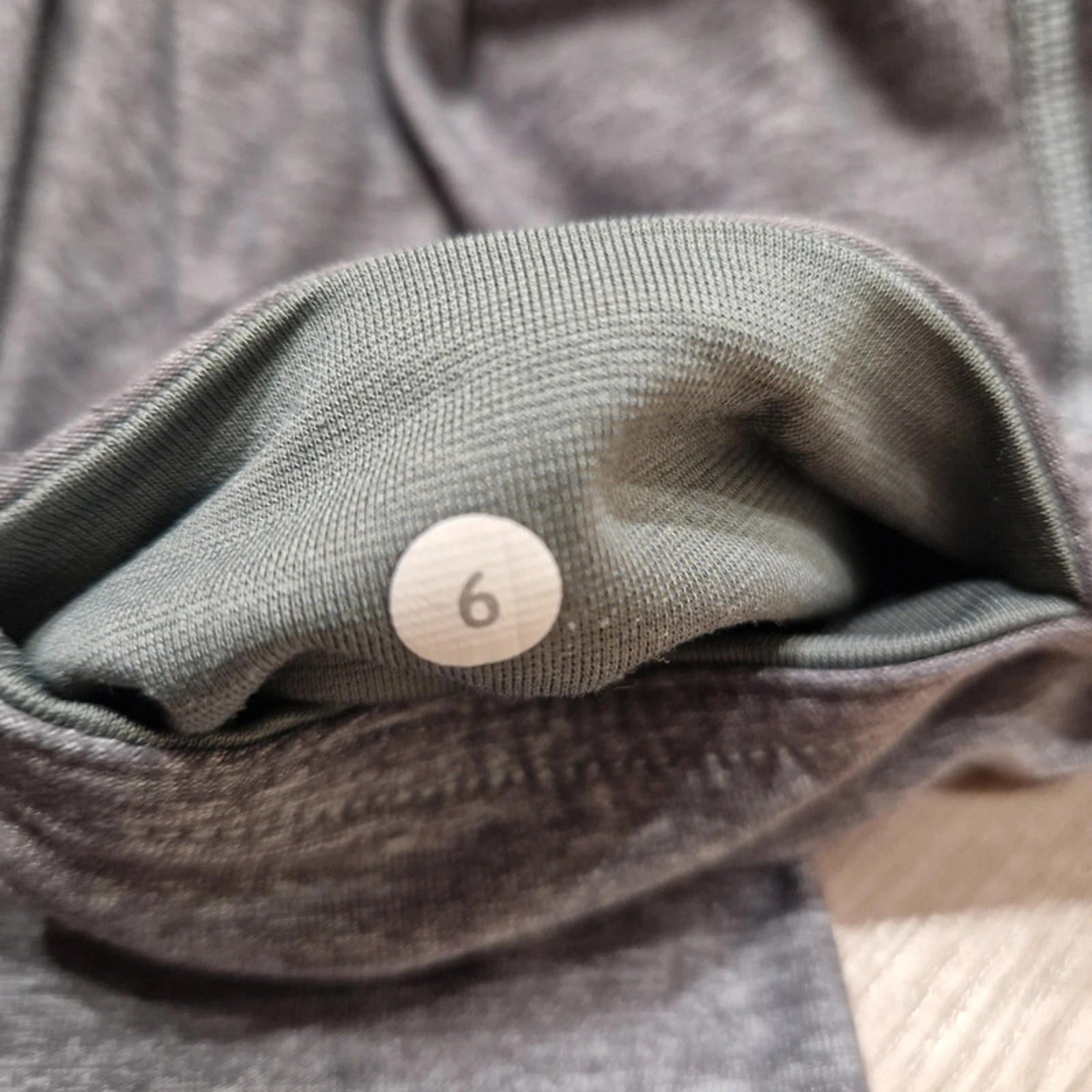 Lululemon Leggings UK 10 US 6 Womens Grey Heather Low Waist Gym